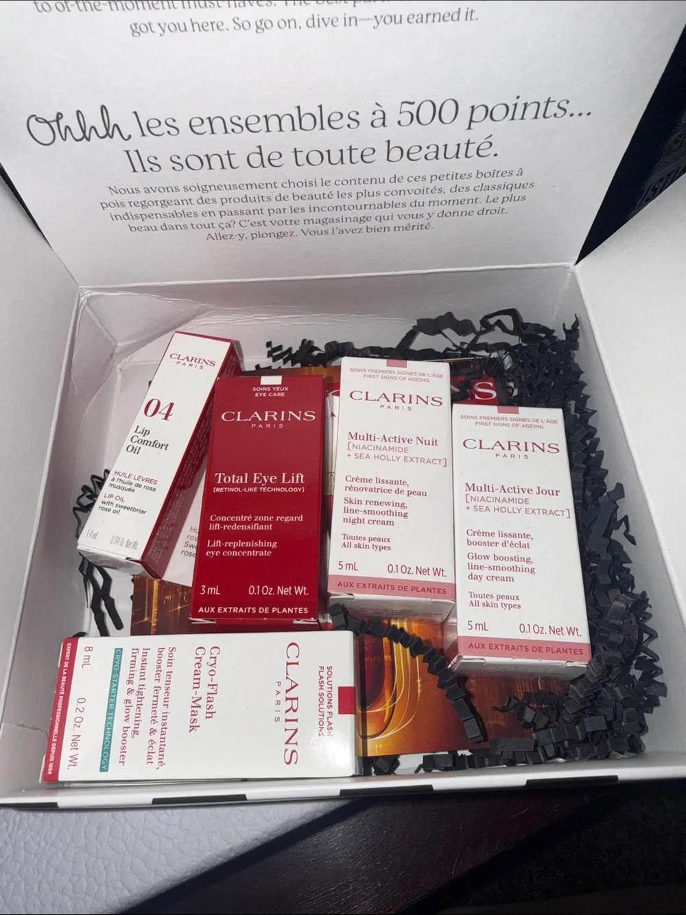 Clarins Lipstick & Skincare Set — Pink Shades